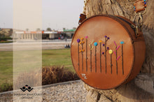 Load image into Gallery viewer, Flowers Round Bag
